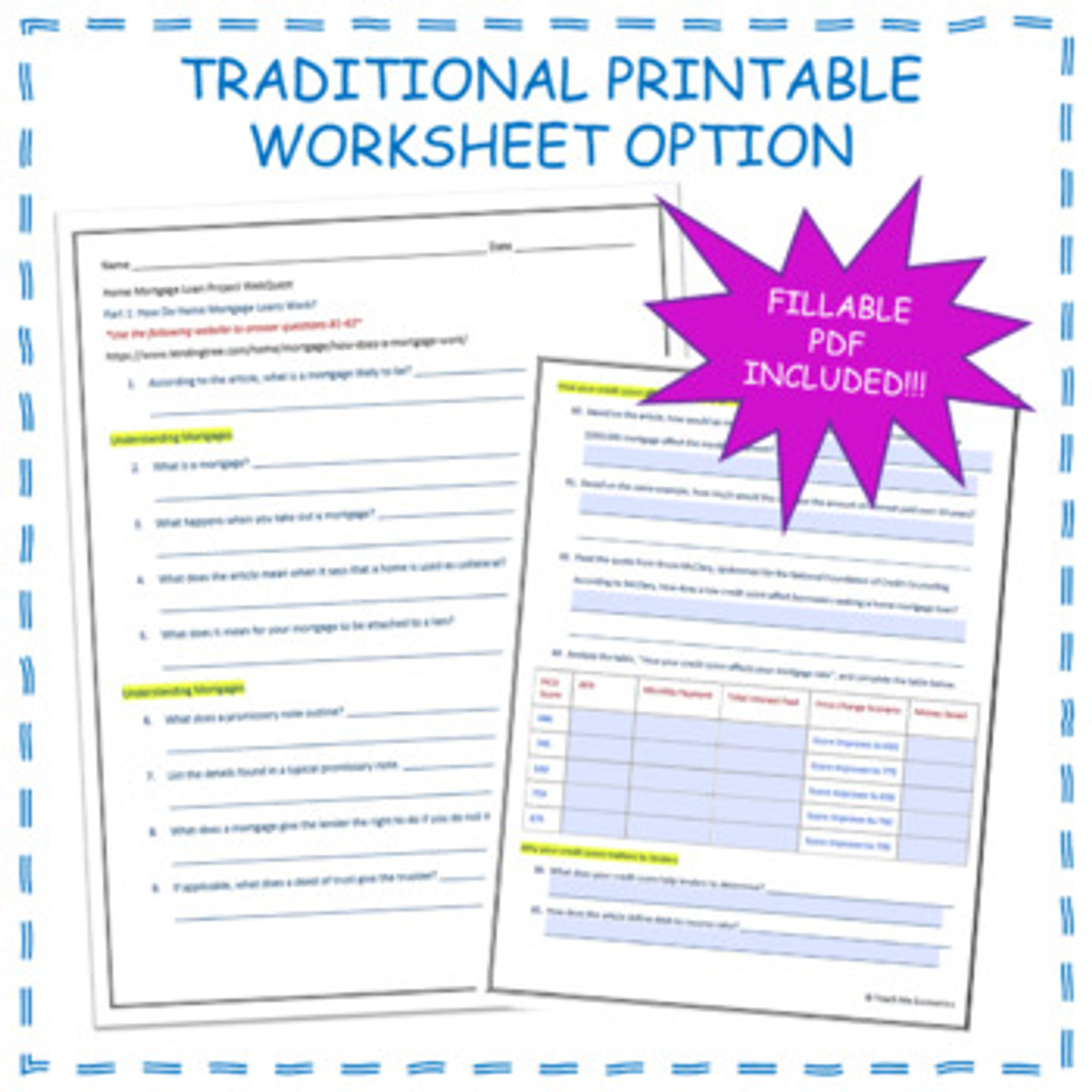 Home Buying Worksheet | isgb.edu.ar