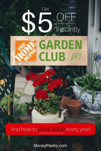 home depot garden club coupons printable