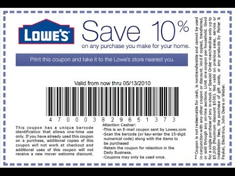 How to get 10% discount every time you shop at Home depot - YouTube