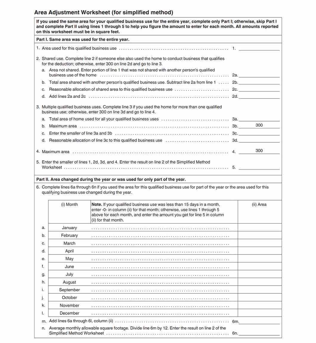 home office worksheet