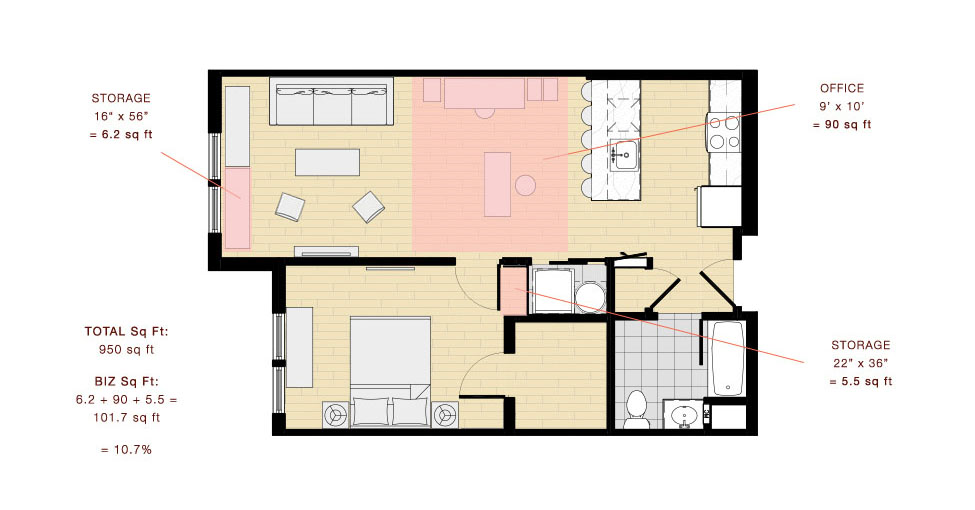Calculating Your Home Office Expenses As a Tax WriteOff // Free