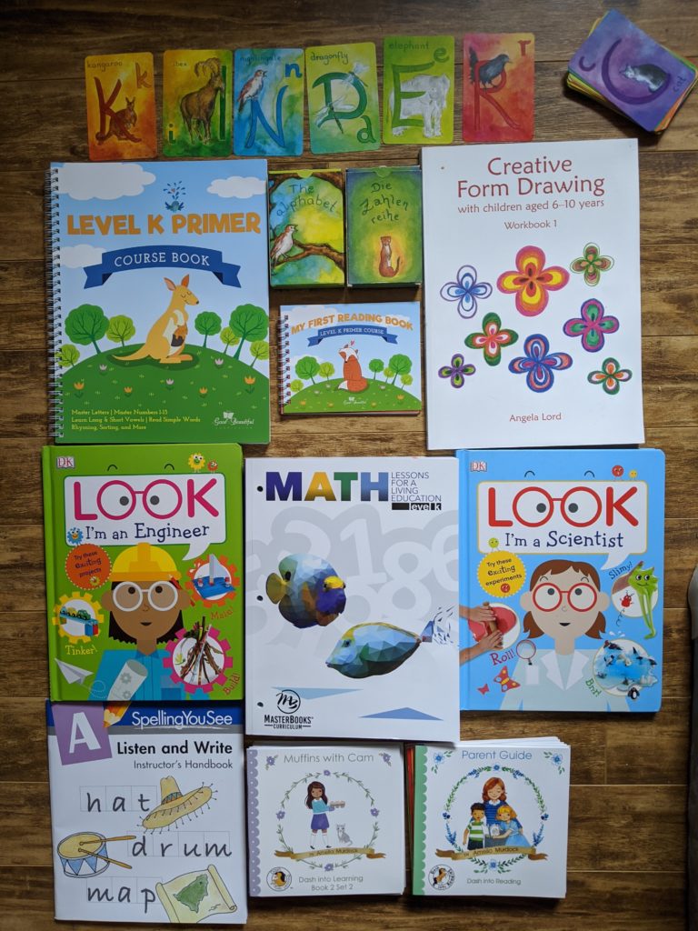 home school for kindergarten