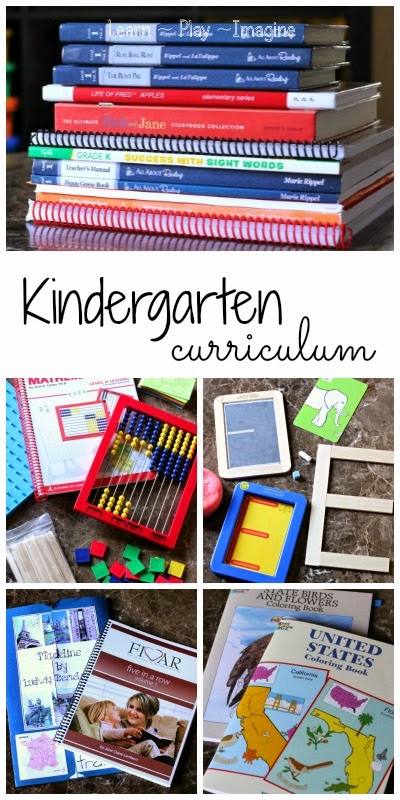 home school for kindergarten