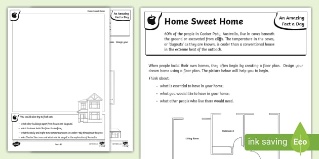 home sweet home math worksheet answers