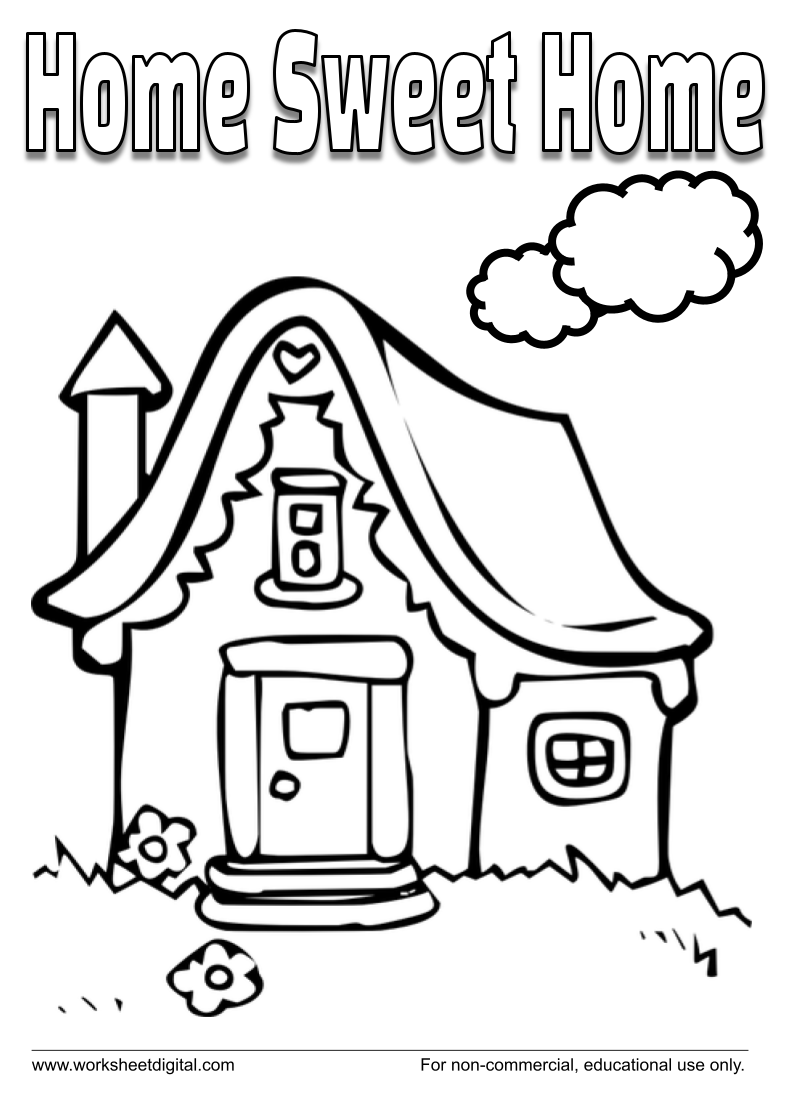 home sweet home math worksheet answers