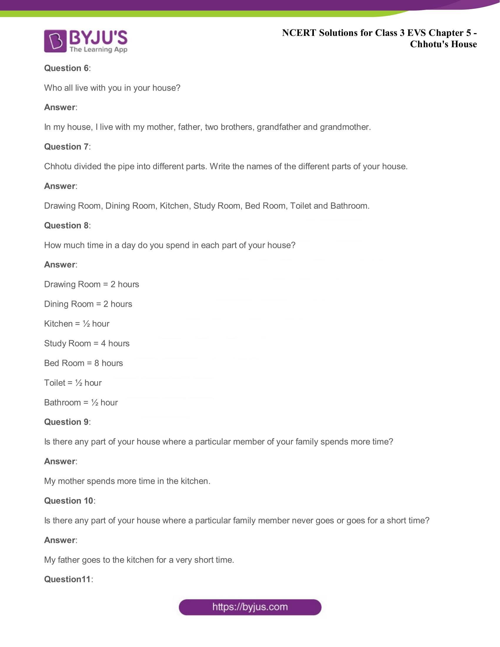 home sweet home math worksheet answers