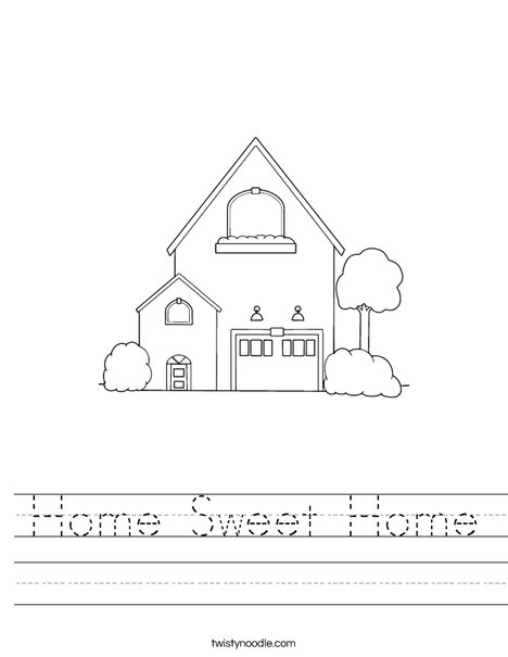 home sweet home math worksheet answers