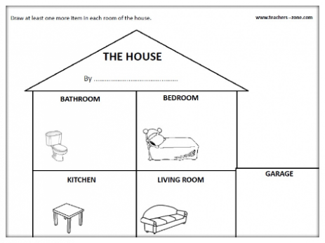 FREE HOUSE WORKSHEETS - Teachers Zone