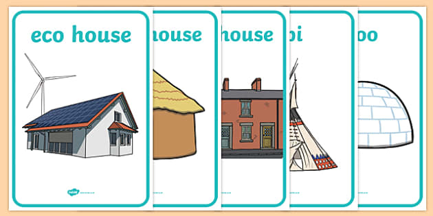 homes around the world worksheet