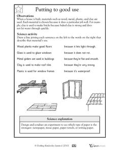 Building a House Worksheet for Kindergarten - 2nd Grade | Lesson ...