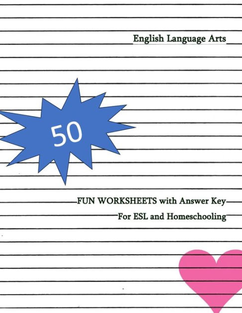 English Language Arts Worksheets: For ESL and Homeschool by Coach ...