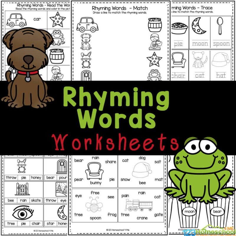 homeschool language arts worksheet