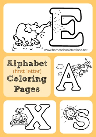 homeschool letter printables