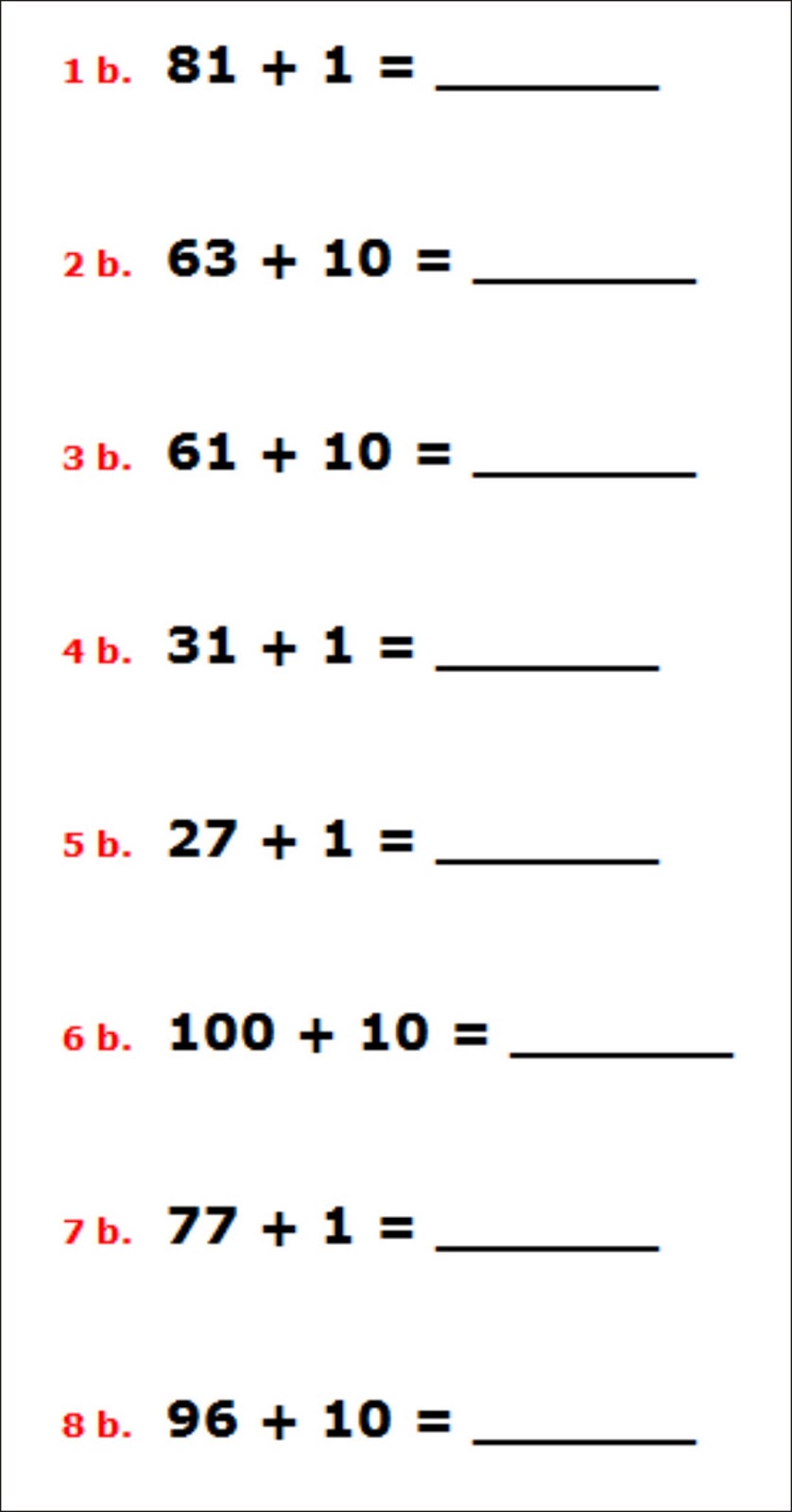 Homeschooling in Heels: Free Math Worksheets