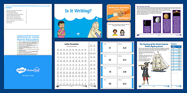 homeschool printables worksheet free