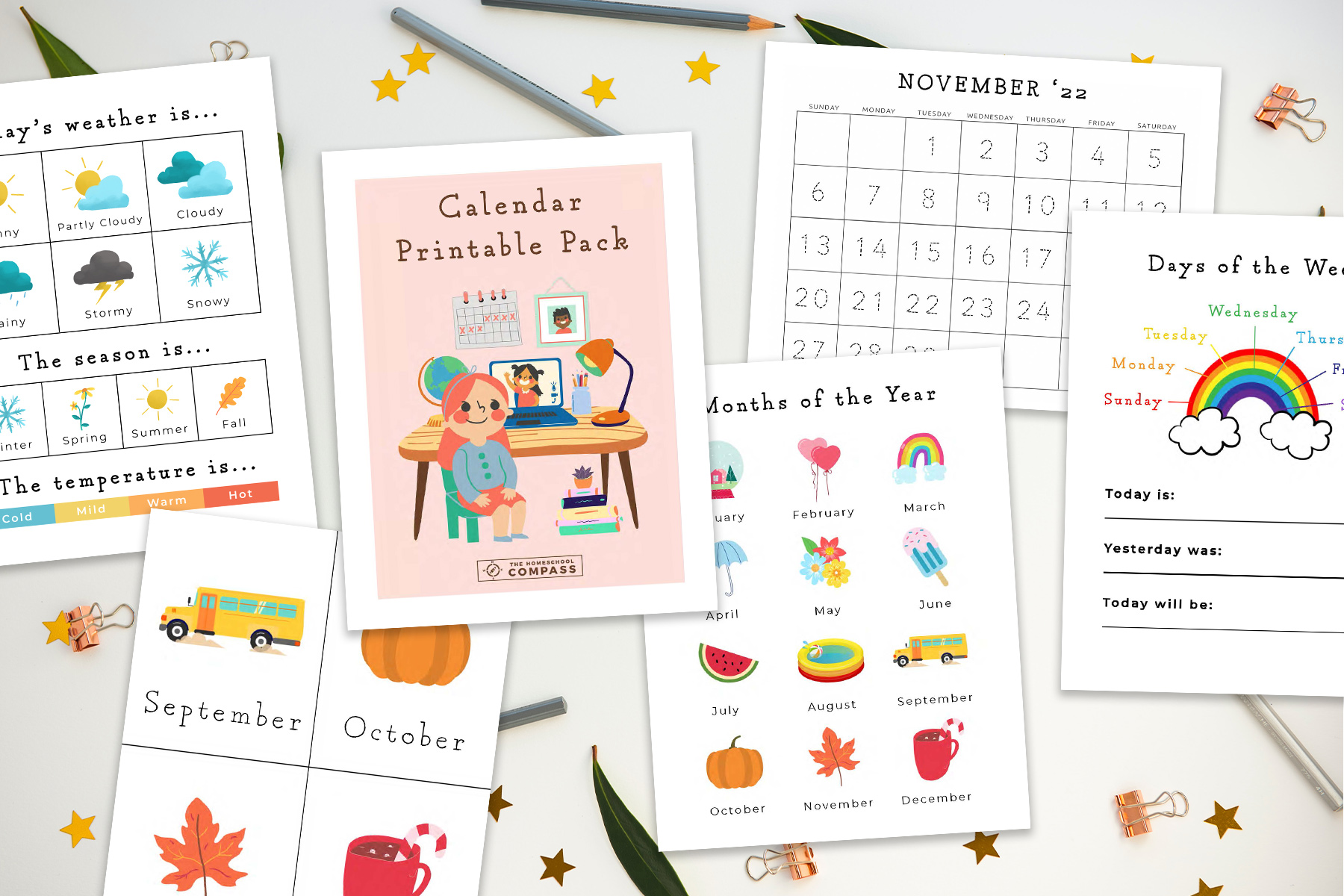 Free Homeschool Printables - Homeschool Compass