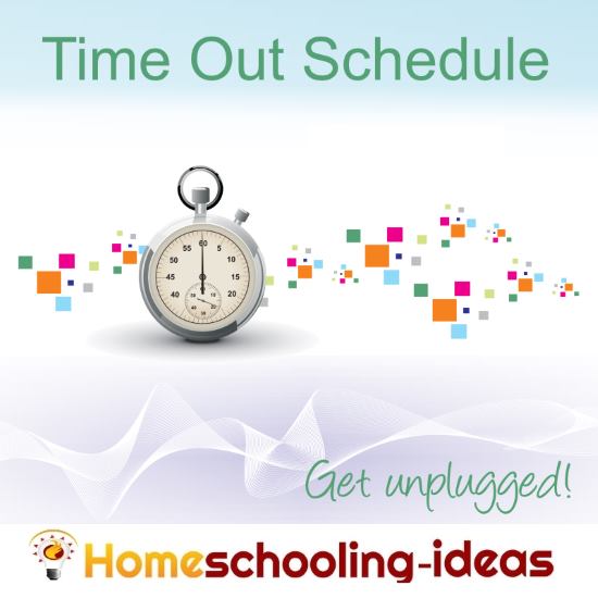 Homeschool Schedule Example