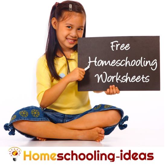 Free Homeschooling Worksheets - Find your Perfect Homeschool Worksheet
