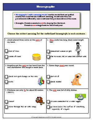 Biglearners Worksheet | Biglearners