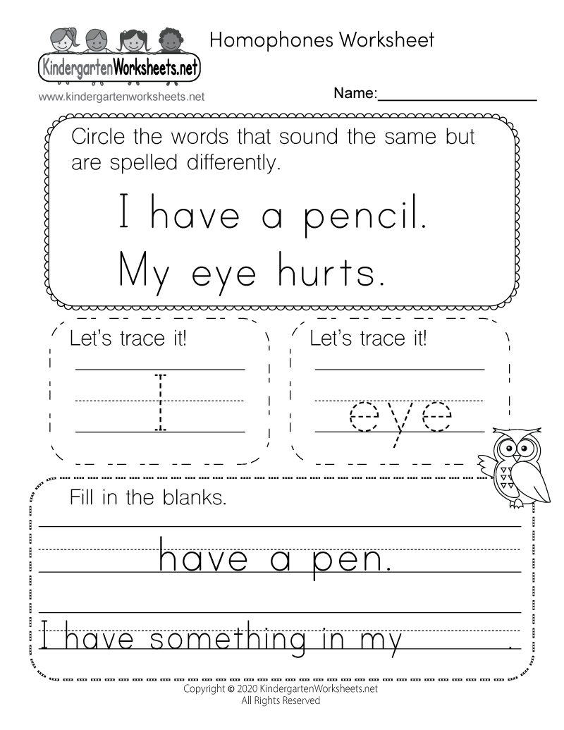 Spelling Homophones Worksheet - Free Printable, Digital, &  PDF