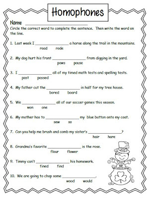 Homophone Anchor Chart and Worksheet - Smiling and Shining in ...