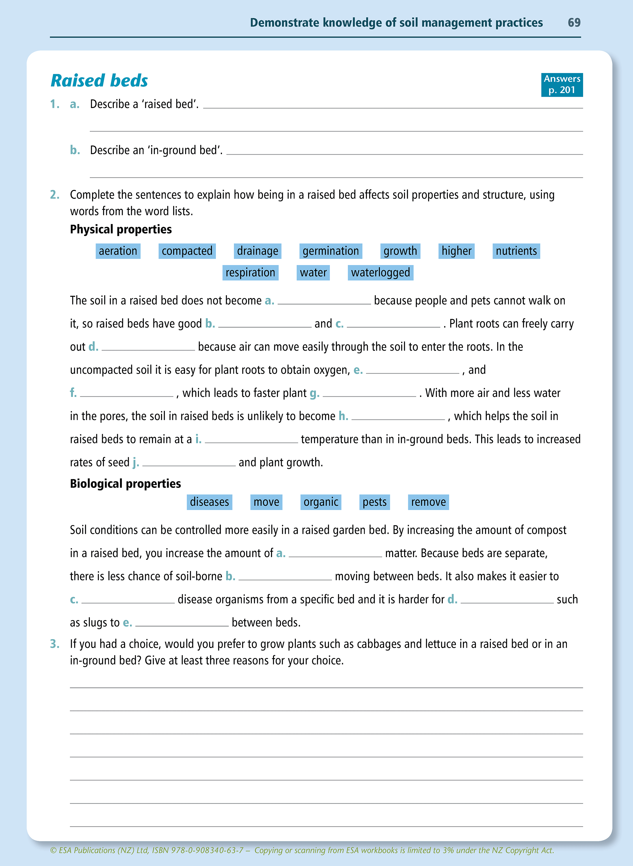 Level 1 Horticulture Learning Workbook - LearnWell