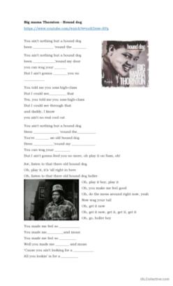 311 Dog English ESL worksheets pdf &  doc