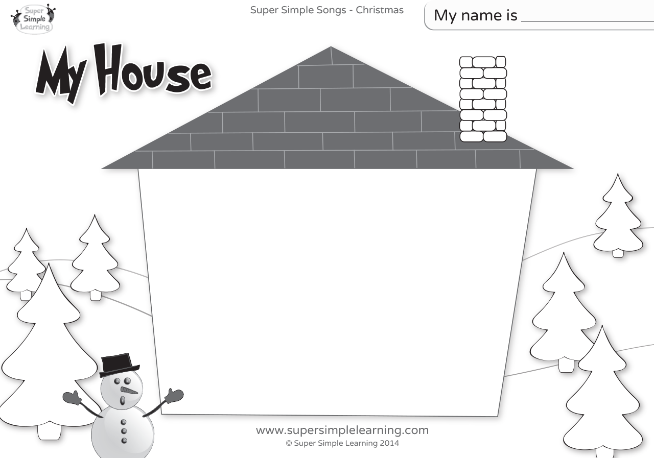 house worksheet