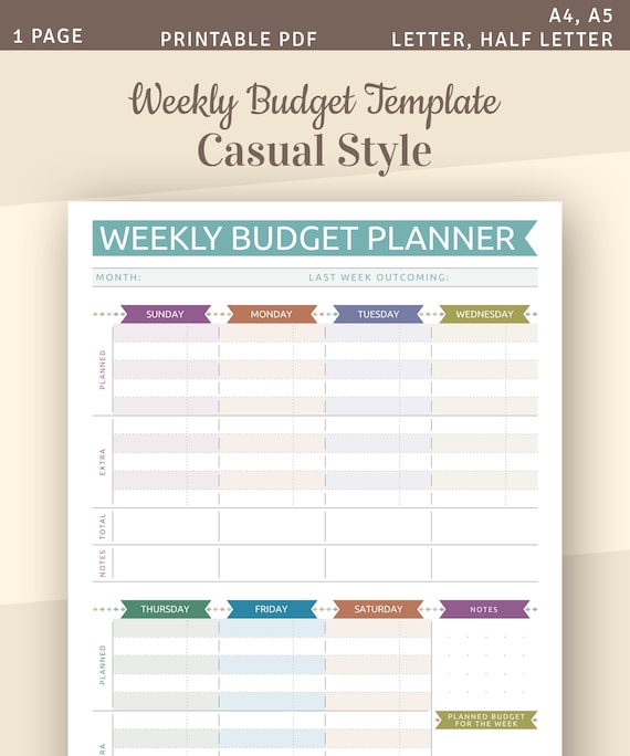 household budget worksheet printable pdf