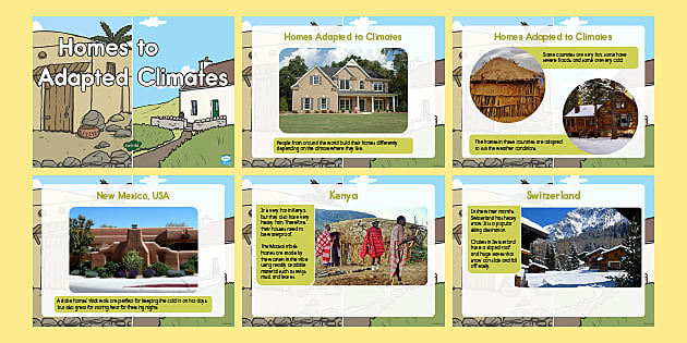 houses around the world worksheet