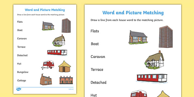 houses around the world worksheet