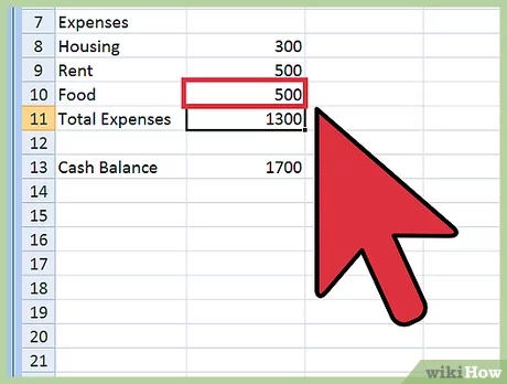 how to create a budget worksheet