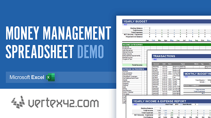 how to manage your money worksheet