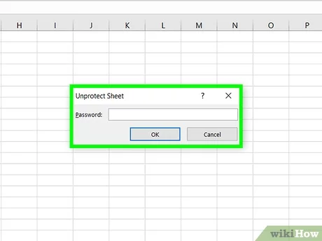 how to unprotect excel worksheet