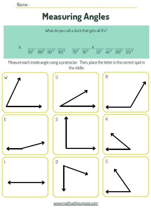 Lines, Angle and Protractors: Oh my!