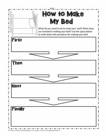 how to writing worksheet