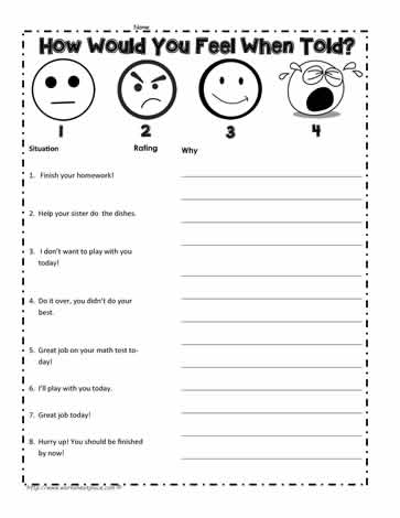 How do you feel 2 Worksheets