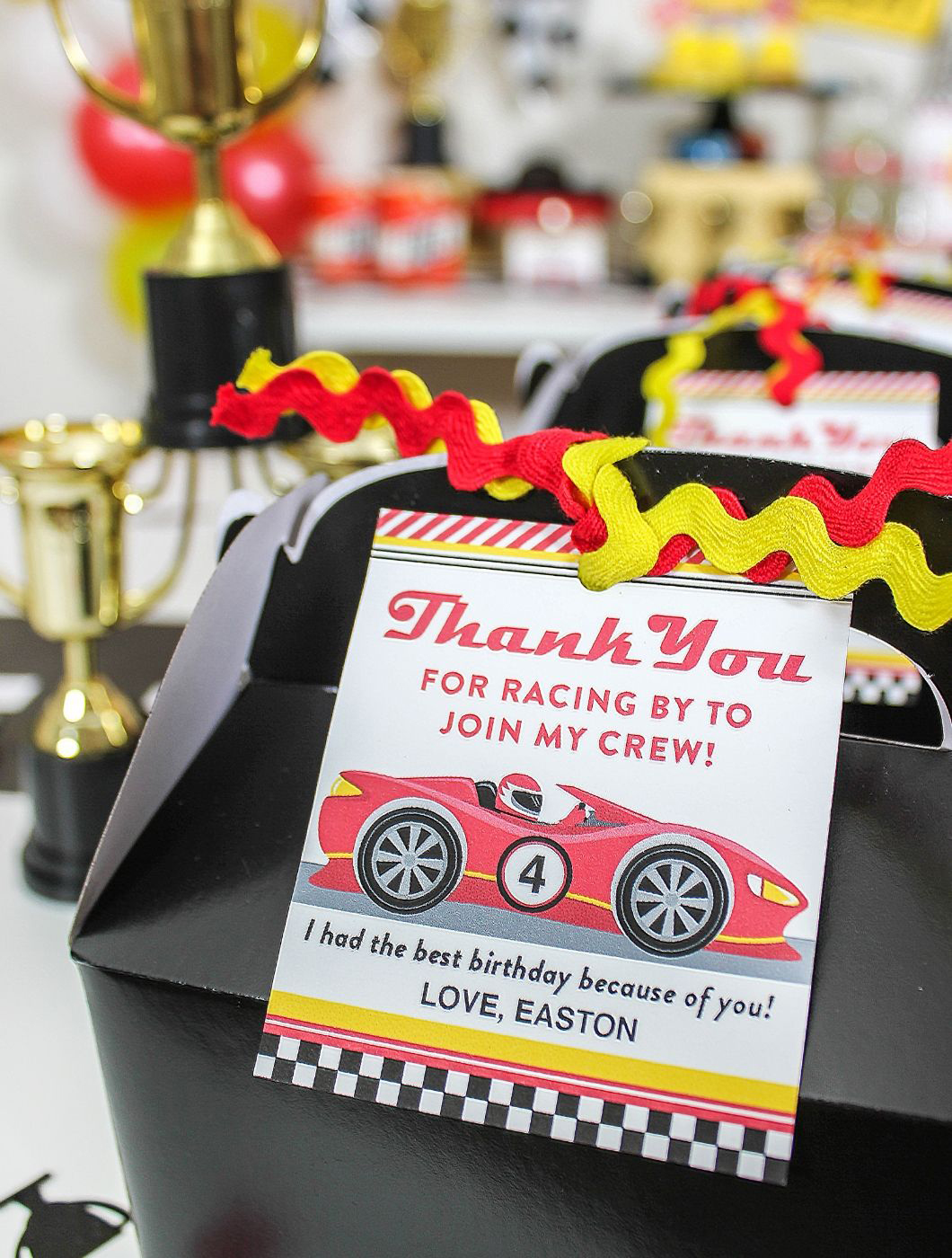 Start Your Engines! Race Car Birthday Party - Just Add Confetti