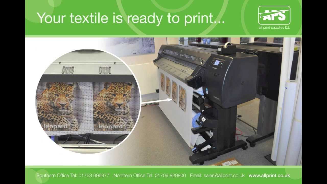 Dye Sublimation Directly Print Fabric HP Latex / UV / Water Sub. Paper Sub.  Pigments 145GSM Max Width 3.2m