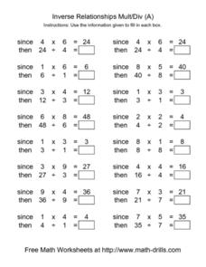 Math Drills Com Multiplication Lesson Plans &  Worksheets