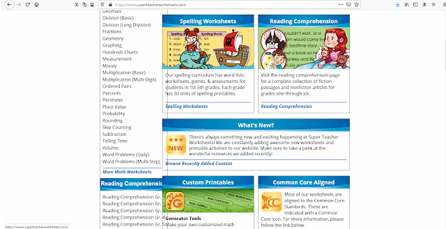 A blog for my mom: Super Teacher Worksheets Review