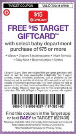 Target $15/$75 Baby Gift Card Deal + Great Deals on Pampers ...