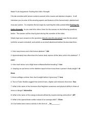 human body pushing the limits brain power worksheet