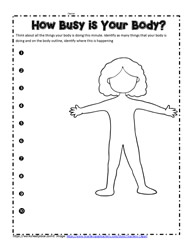 human skeleton for kids worksheet