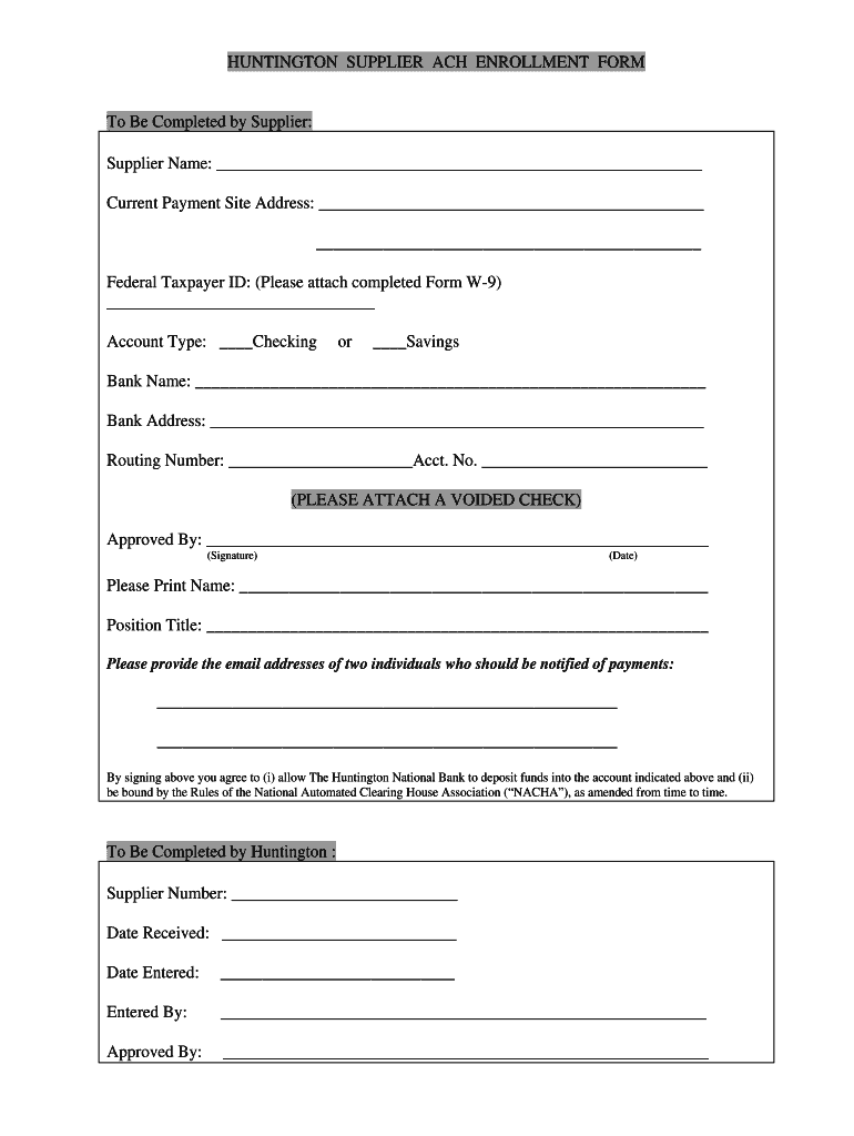 huntington bank printable deposit slip