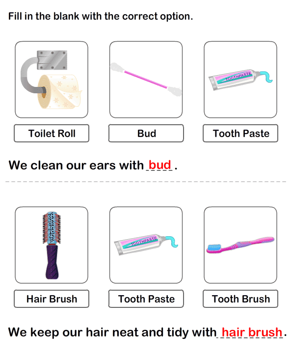 Enjoyable Science Worksheet | Teach Personal Hygiene To Child ...