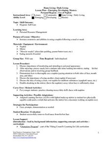 hygiene worksheet for high school