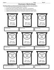 Osmosis Worksheet.docx - Name: Date: Block: Osmosis Worksheet ...