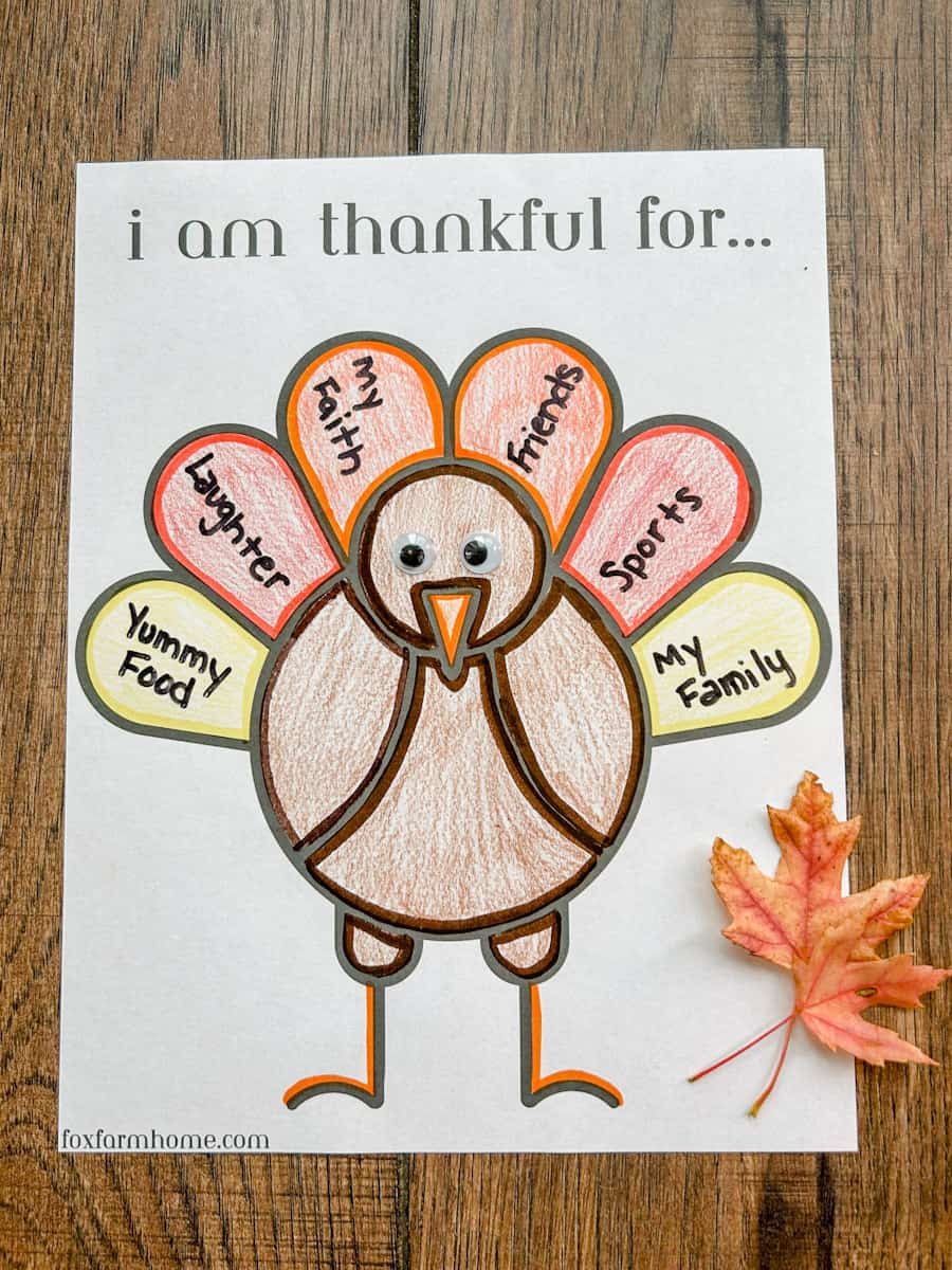 i am thankful for worksheet thanksgiving