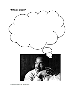 I have a dream exercise  